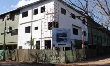 Front of the Paradizio Condo development in Playas del Coco