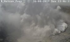Poas Volcano Eruption Costa RIca